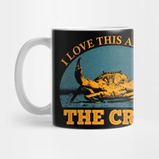 I Love this animal The Crap Vintage Mug